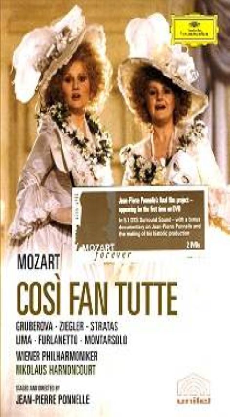 莫札特 Wolfgang Amadeus Mozart 女人皆如此 cosi fan tutte