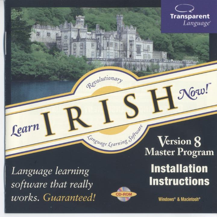 Learn Irish now ! 自我進修-愛爾蘭文  master program