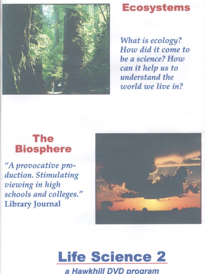 The biosphere Ecosystems