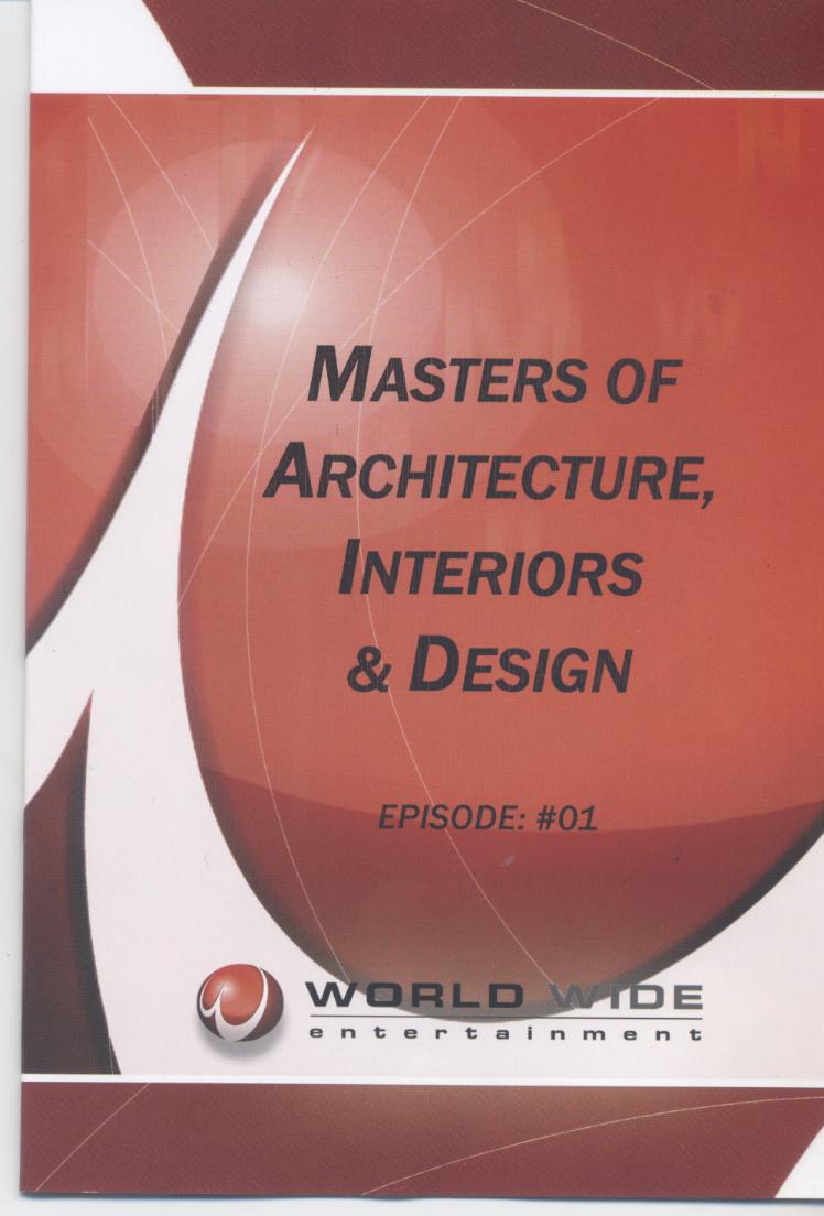 Masters of architecture- interiors & design 建築與室內設計大師 episode