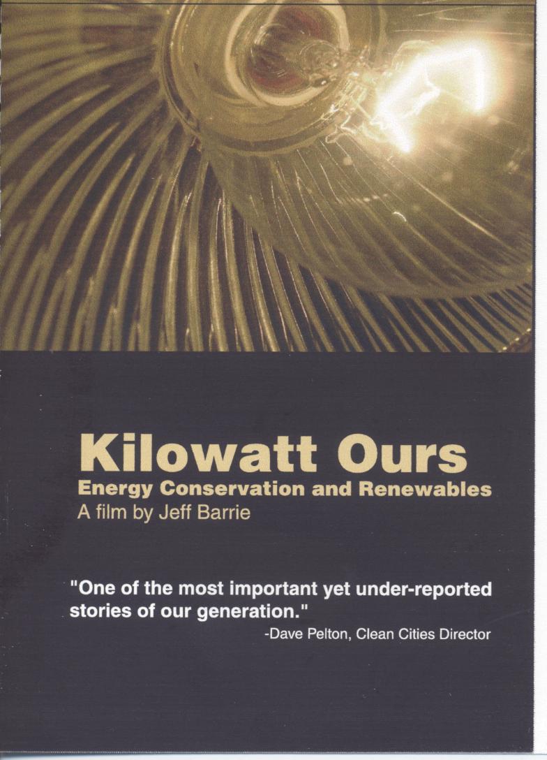 Kilowatt ours 節約能源與再生能源  energy conservation and renewables