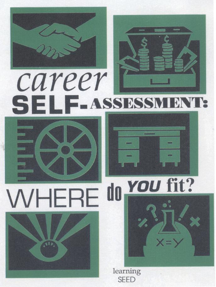 Career self-assessment 自我評估職業性向 where do you fit?