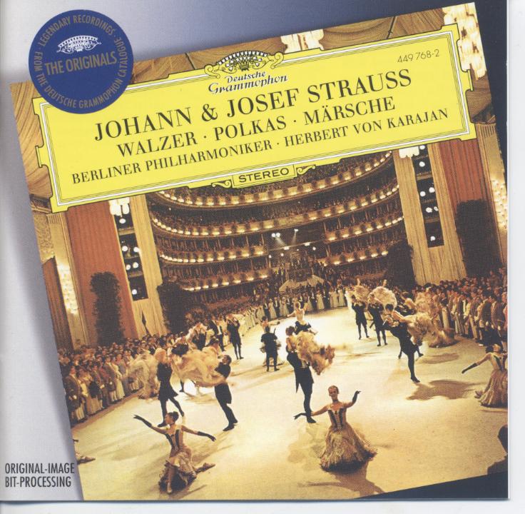 J. Strauss 卡拉揚:史特勞斯的家庭聚會 walzer- polkas- marsche