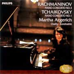 Tchaikovsky & Rachmaninov 拉赫曼尼諾夫：第3號鋼琴協奏曲 、柴可夫斯基：第1號鋼琴協奏曲 / 阿格麗希鋼琴／孔德拉辛指揮巴伐利亞廣播 / 夏伊指揮柏林廣播交響 piano concertos