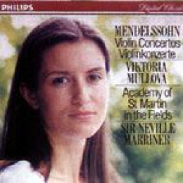 Mendelssohn. Violin Concertos 孟德爾頌：小提琴協奏曲 / 慕洛娃 (小提琴) / 馬利納 (指揮) 聖馬丁室內樂團