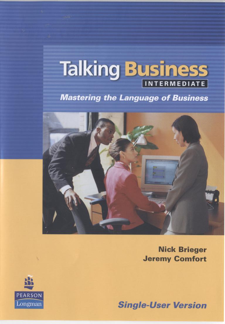 Talking business intermediate mastering the language of business