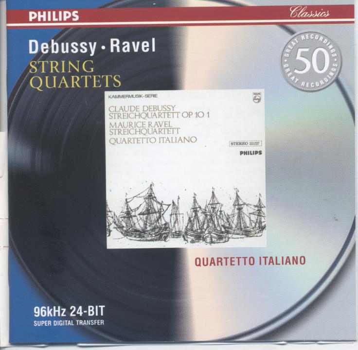 Debussy- Ravel 德布西、拉威爾 弦樂四重奏 string quartets