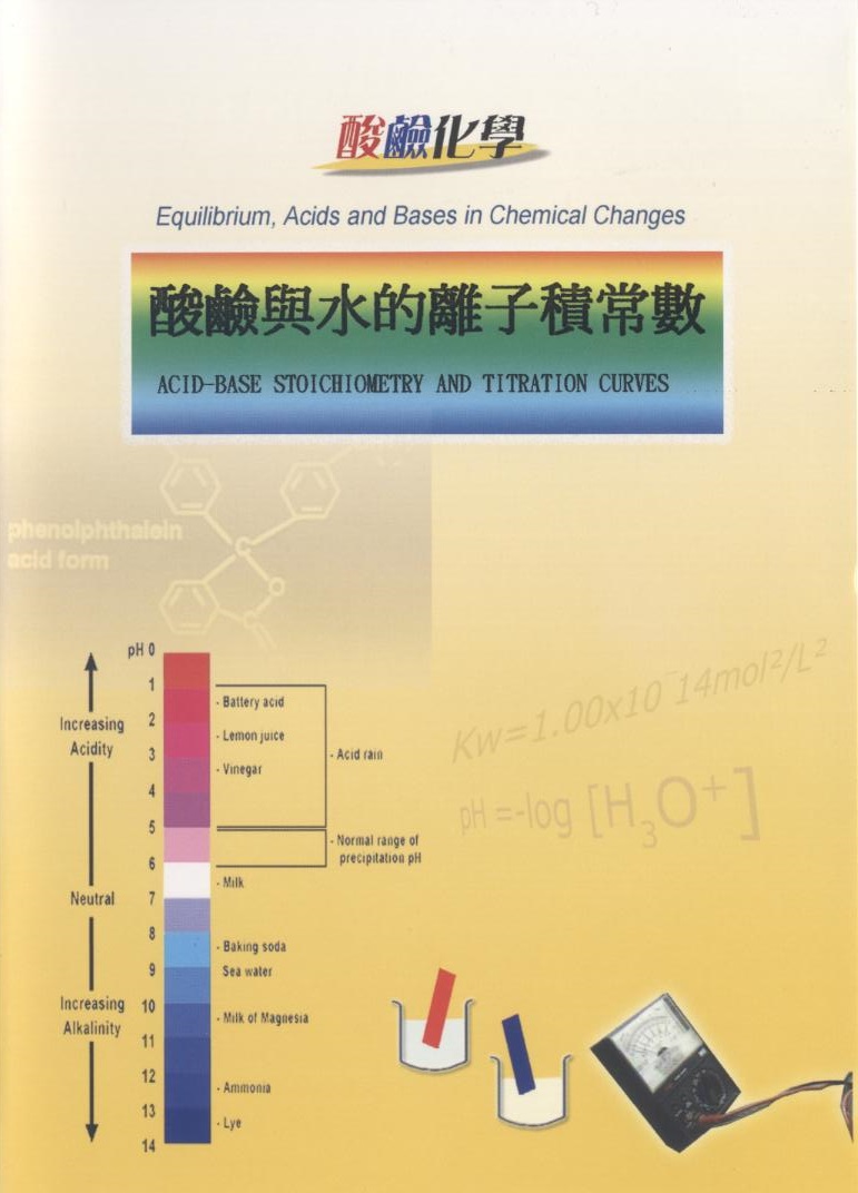 酸鹼與水的離子積常數 Acid-base stoichiometry and titration curves