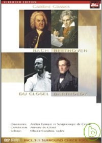 Bach Sarabande for solo violin Beethoven Concerto for violin and orchestra in D major op. 61 Du Closel Voiles Bartholdy Symphony no 4 in A major op. 90 