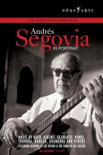 Andres Segovia in portrait