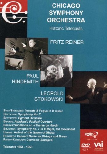 The Chicago Symphony Orchestra historic telecasts