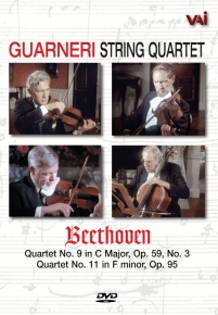 Guarneri string quartet quartet no. 9 in C major- op. 59- no. 3 ; quartet no. 11 in F minor- op. 95