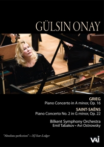 Gulsin Onay in concert piano concertos by Grieg and Saint-Saens