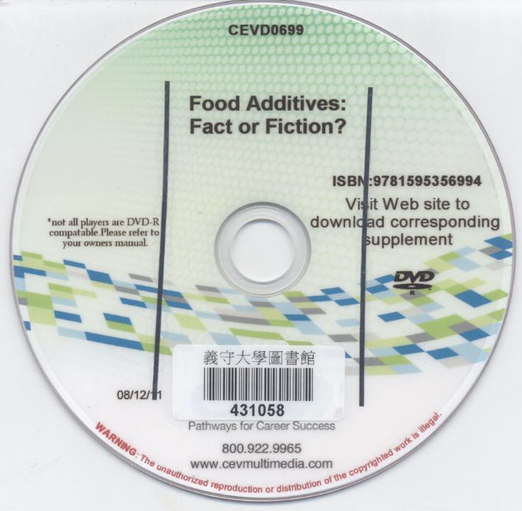 Food additives fact or fiction ?