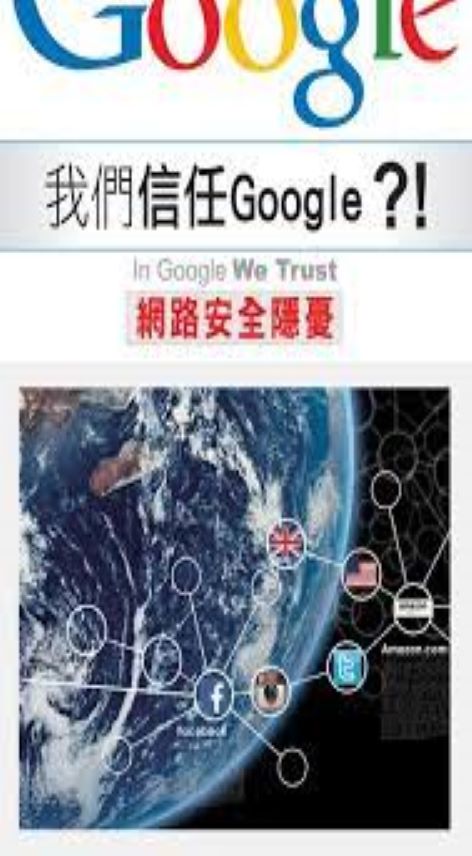 我們信任Google? : 網路安全隱憂 = In Google we trust